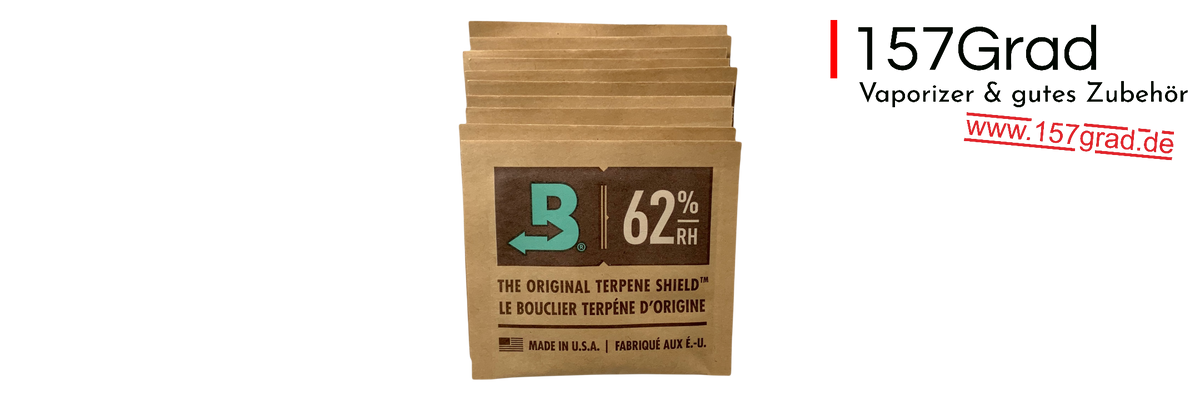 Humidity Pack mit 62 Prozent relativer Luftfeuchte für die Kräuterlagerung