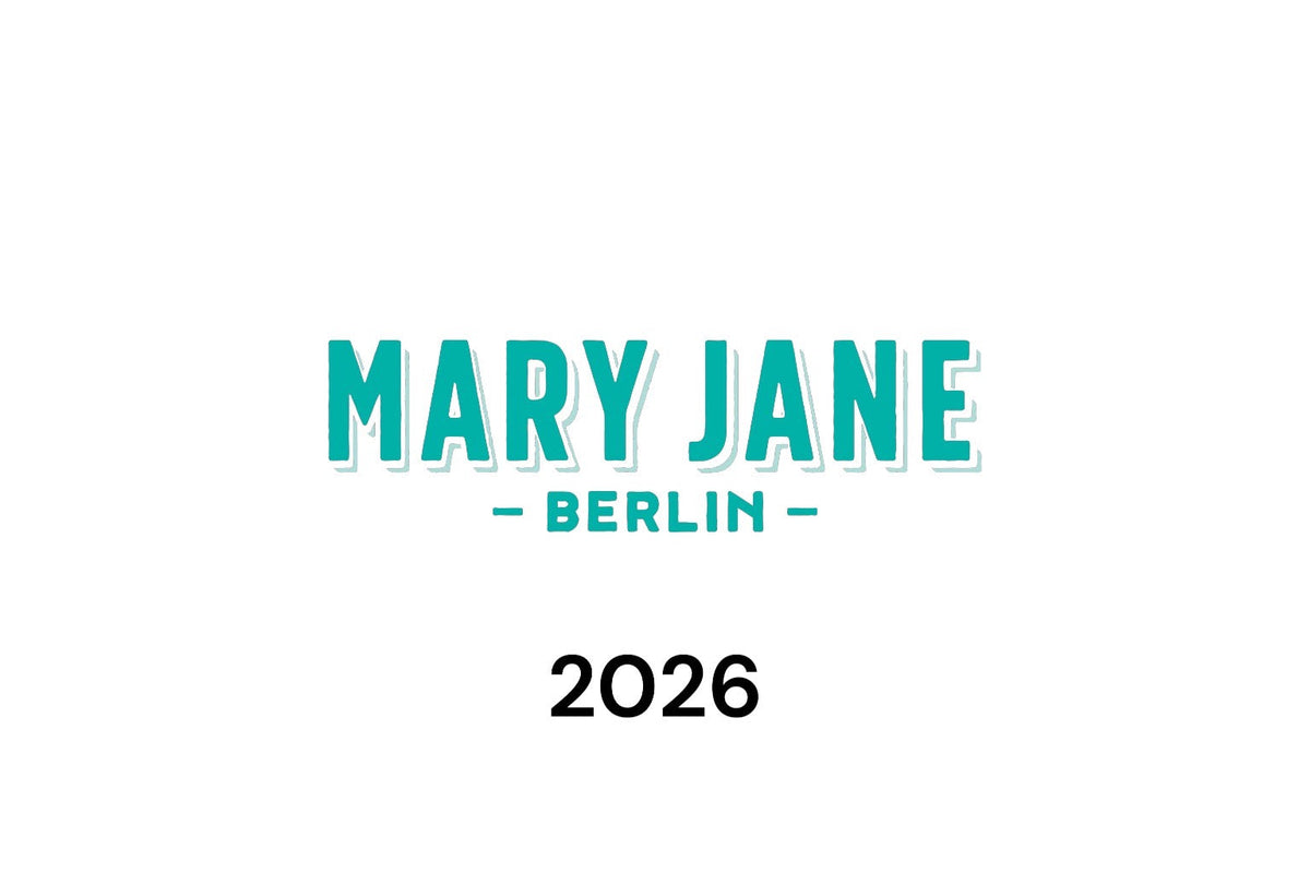 Schriftzug Mary Jane Berlin 2026