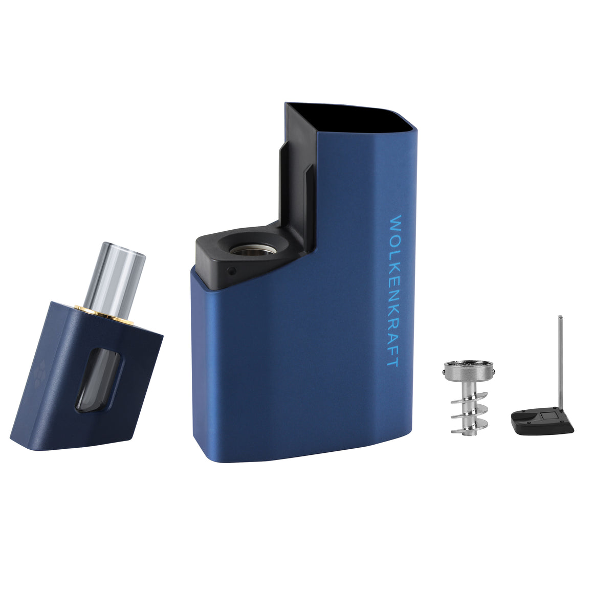 Wolkenkraft Äris Ultra Farbe Nightblue Einzelteile in Reihe