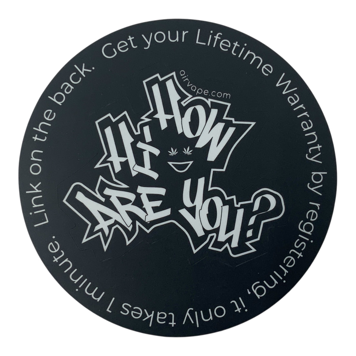 Airvape Legacy Pro Vaporizer Sticker