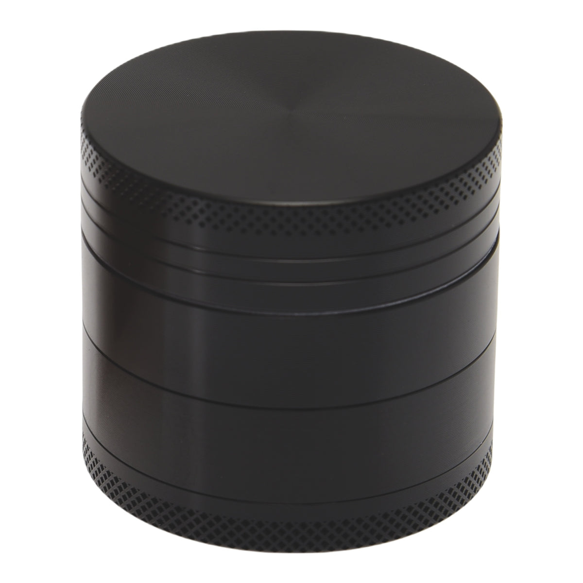 Near Dark Alu-Grinder konkav anodisiert 4-tlg Schwarz