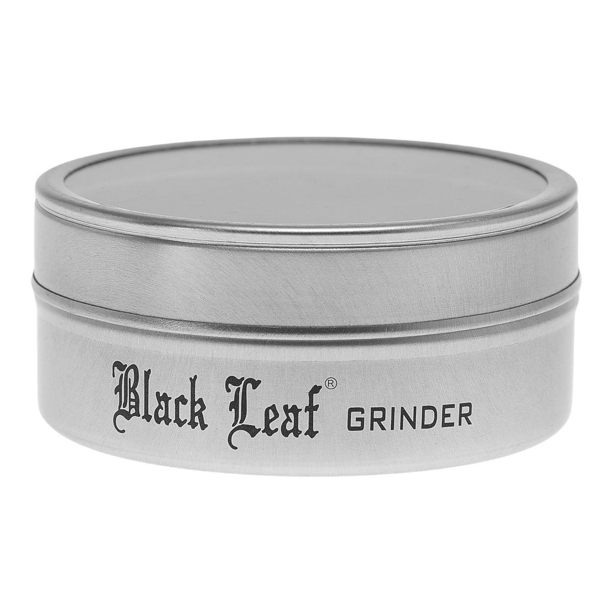 Black Leaf Alu Grinder 2 teilig Aufbewahrungsdose