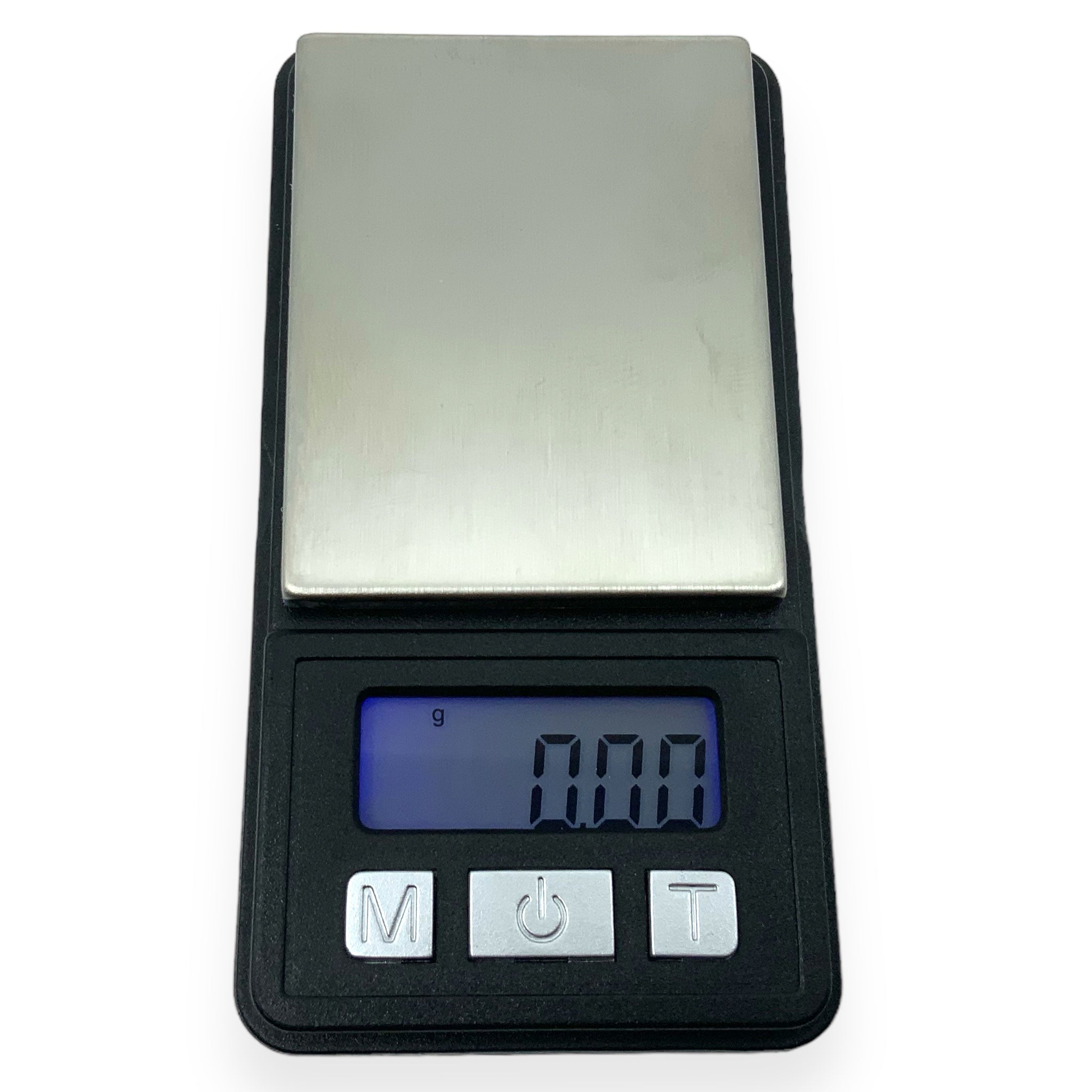 Blacl Leaf Mini Feinwaage angeschaltet