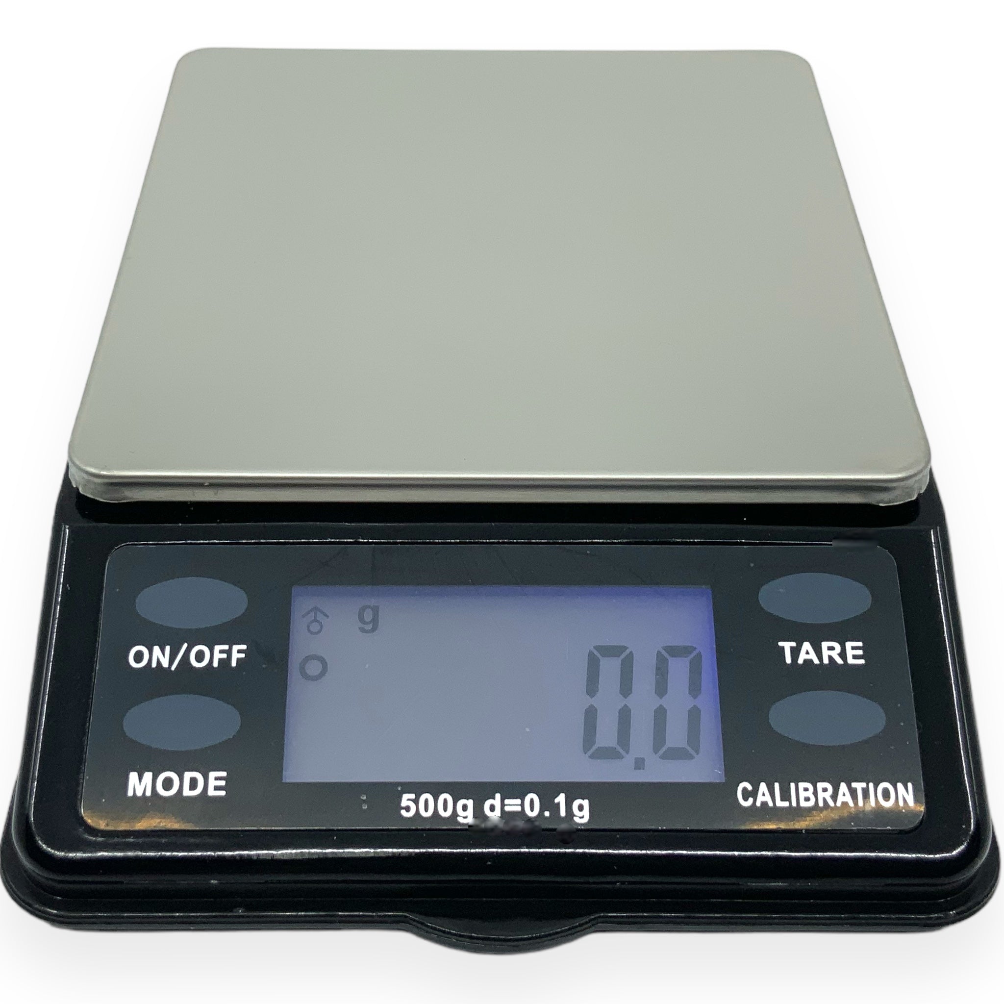 Black LEaf Feinwaage Model U eingeschaltet