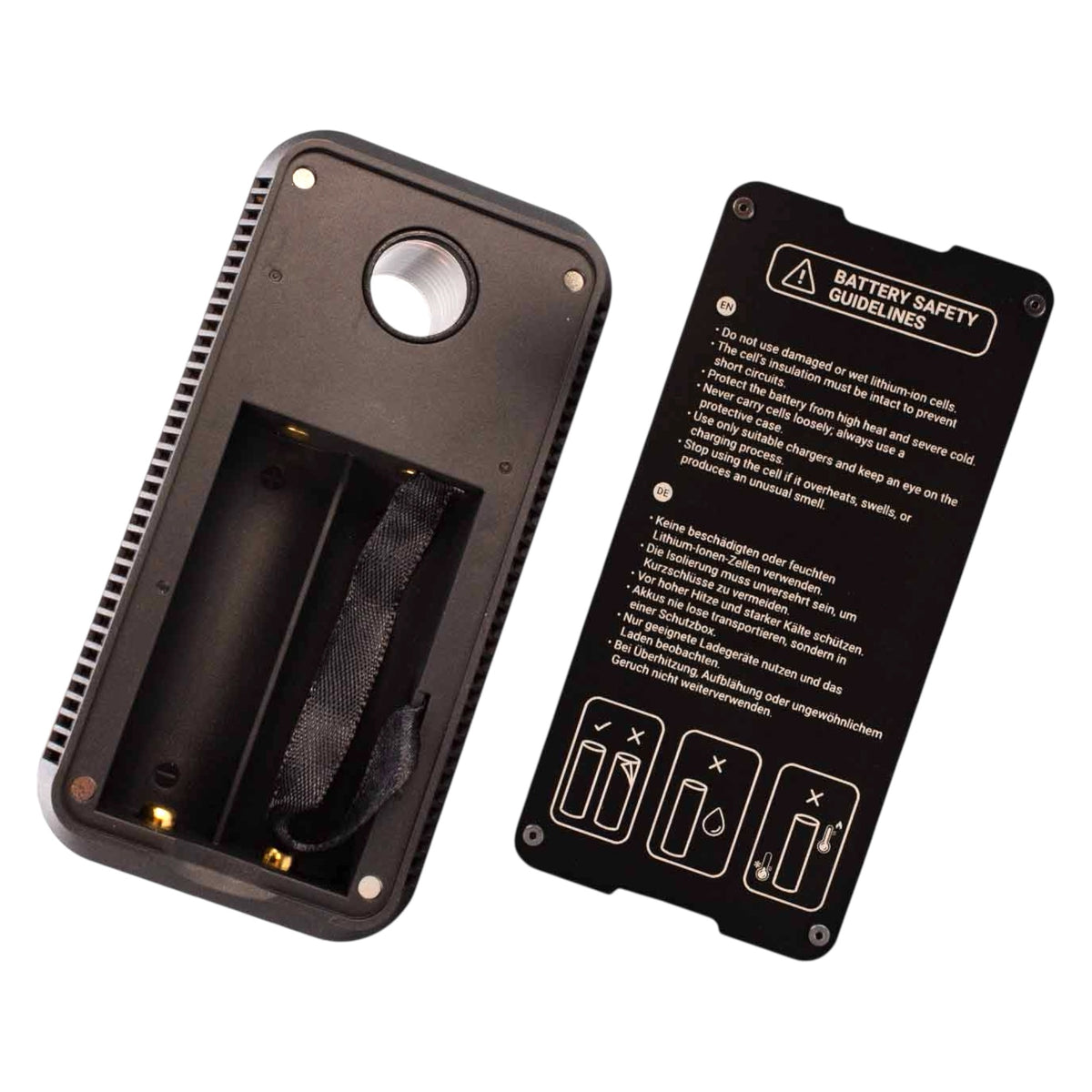 CuBoo Heater XL Induktionserhitzer Details Akkufach