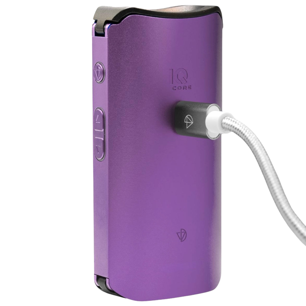 DaVinci IQ Core Lila stehend mit Ladekabel in der Buchse