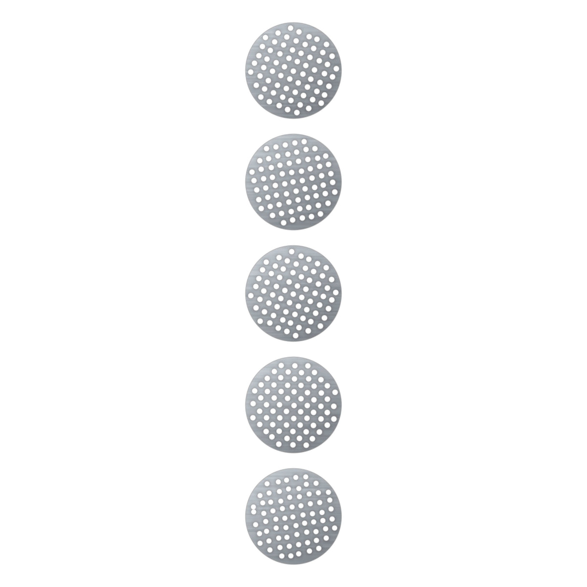 Flowermate Mundstücksiebe passend für V5.0S, Pro, Mini Pro und Nano - 5er-Set senkrecht übereinander