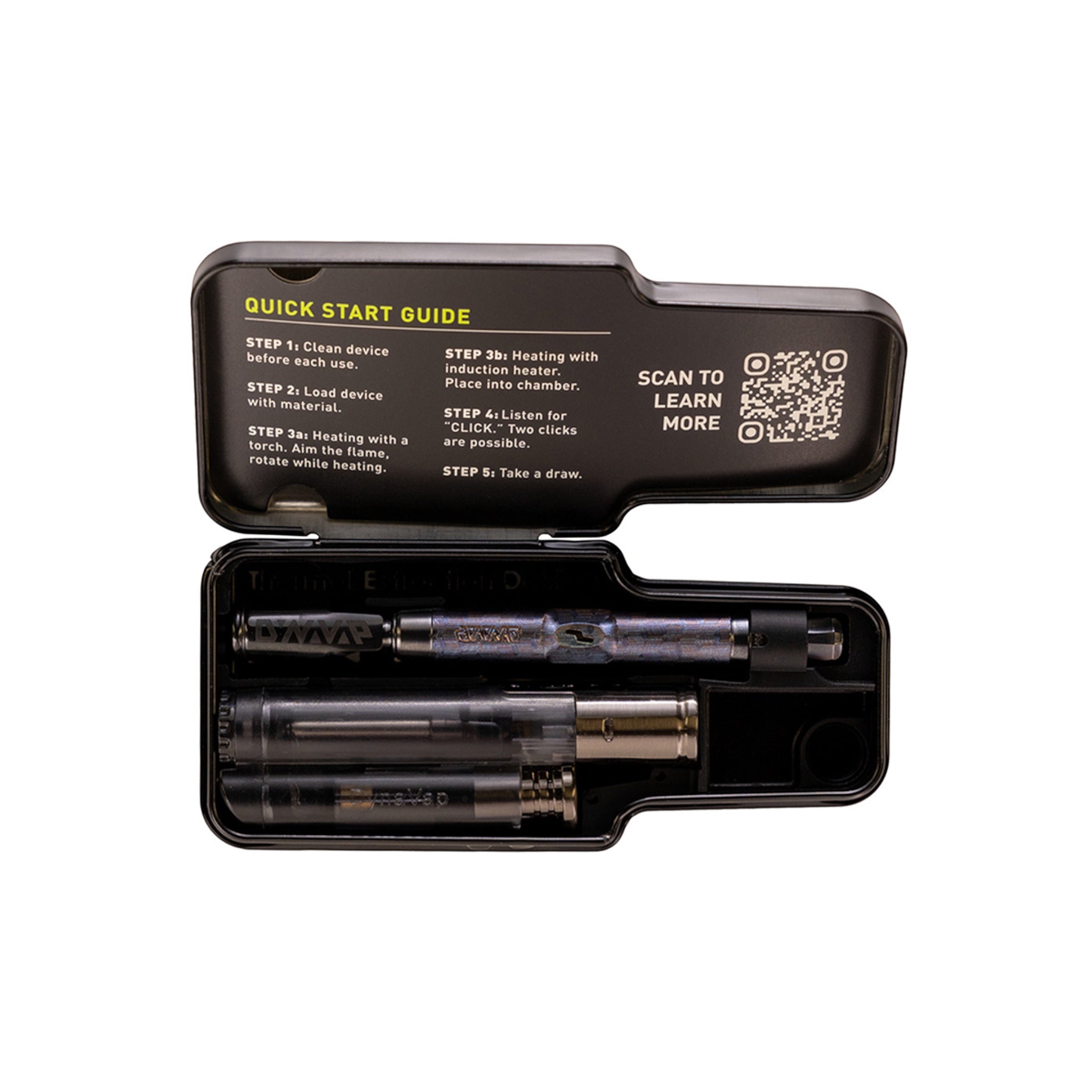 DynaVap M7 XL Stealth - Vaporizer mit dunklem Titan-Finish