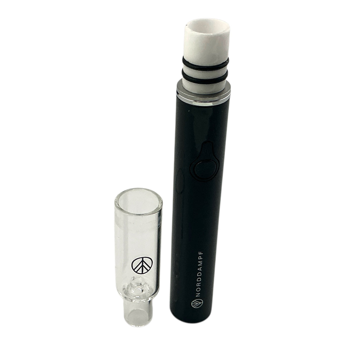 Norddampf DAB Pen Mini Deep Black geöffnet