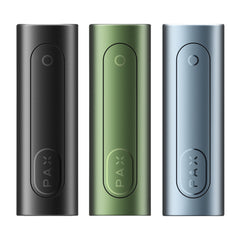 Pax Flow in 3 Farben - Onyx, Greenstone und Blue Haze