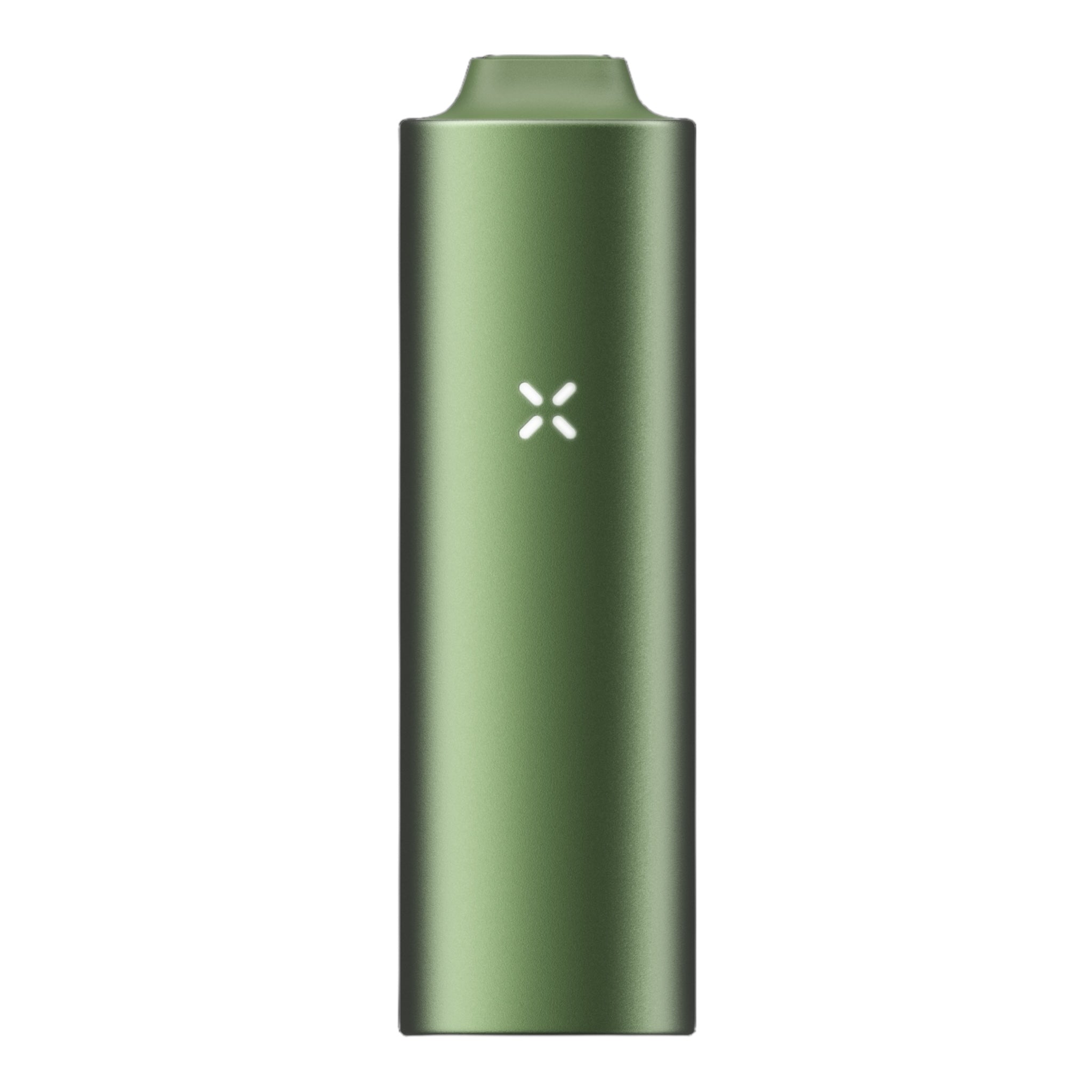 Pax Flow Greenstone Vaporizer mit hohem Mundstück von vorne