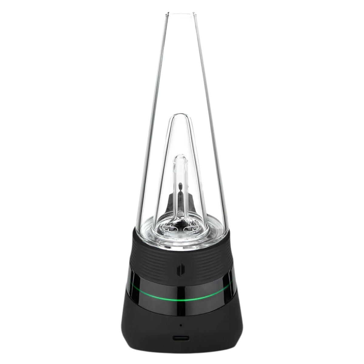 Puffco New Peak Onyx Details Anschluss und Led Ring