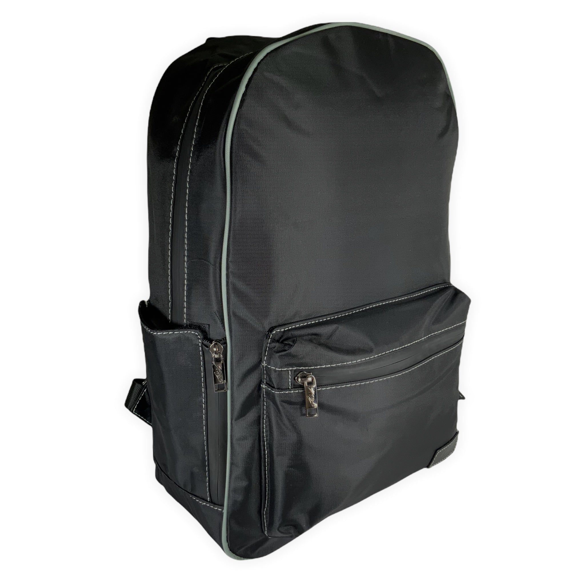 Purize Rucksack mit Aktivkohleflies schräg von vorne