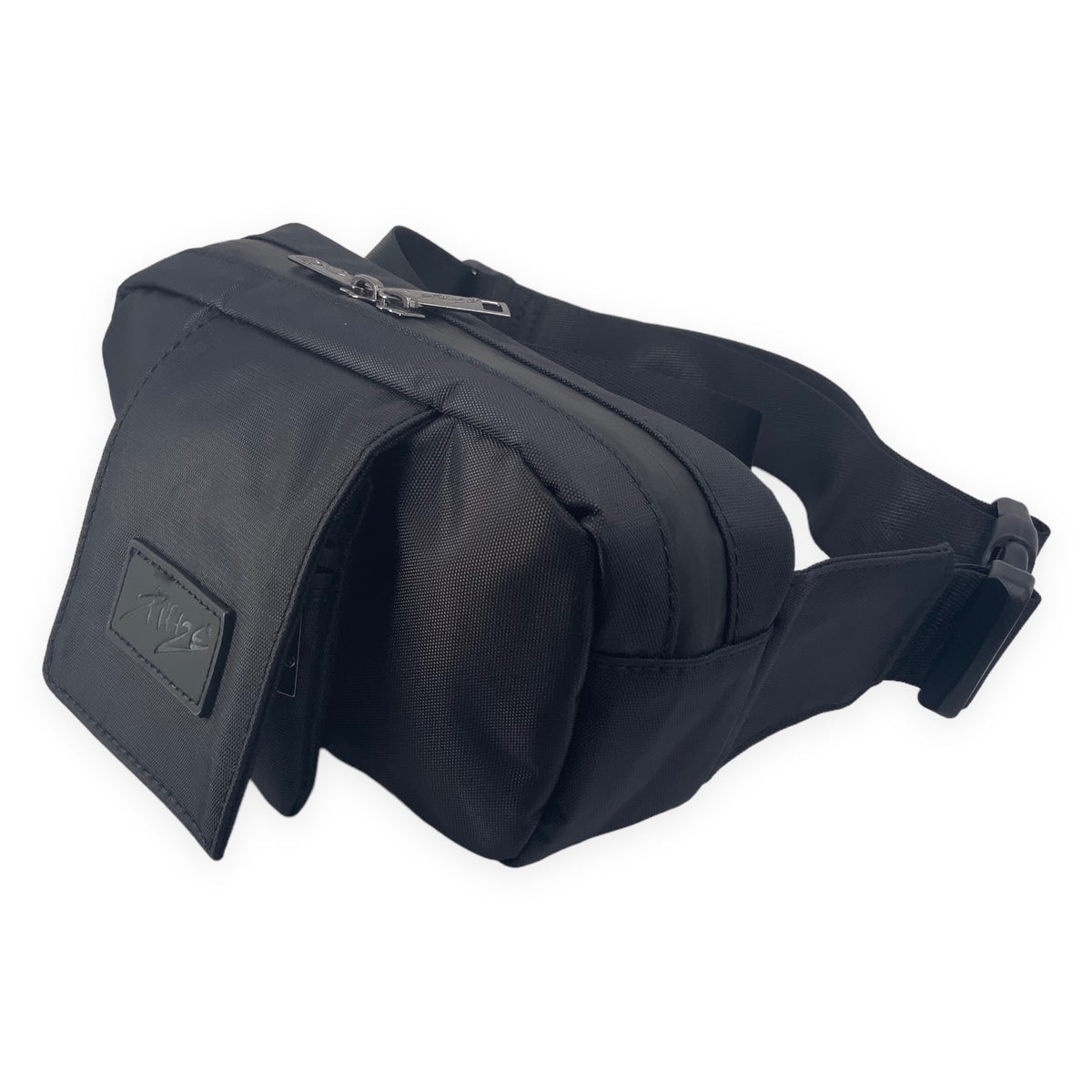 Purize HipBag von der Seite mit Reißverschluss und Vortasche