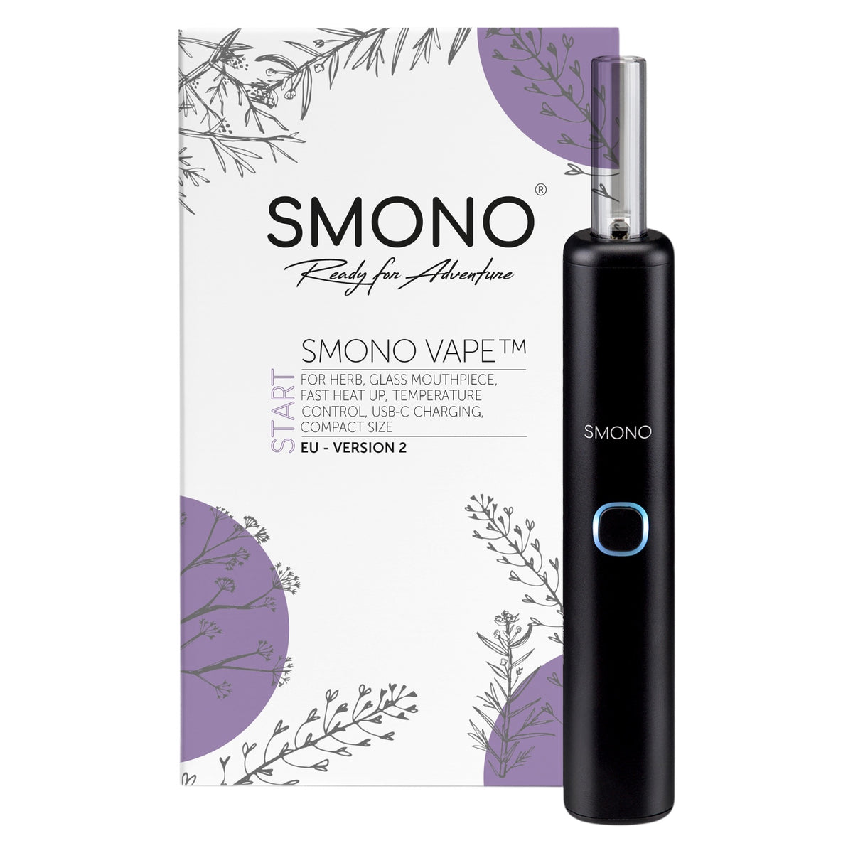 Smono Start Vaporizer vor der Verpackung