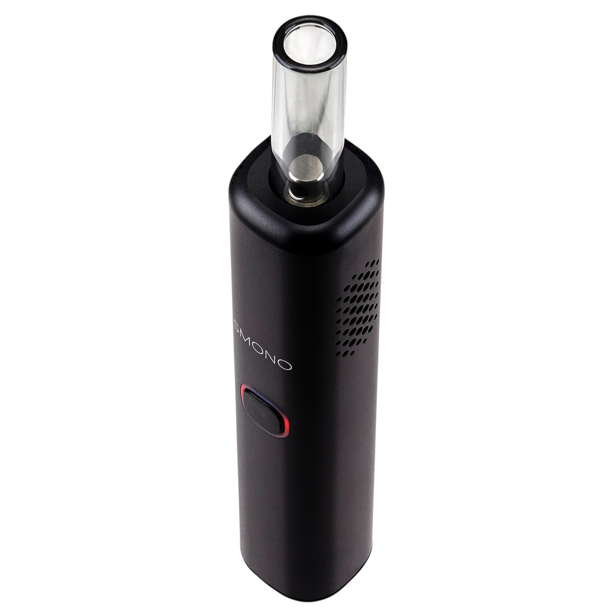 Smono Start Vaporizer schräg von oben mit Glasmundstück