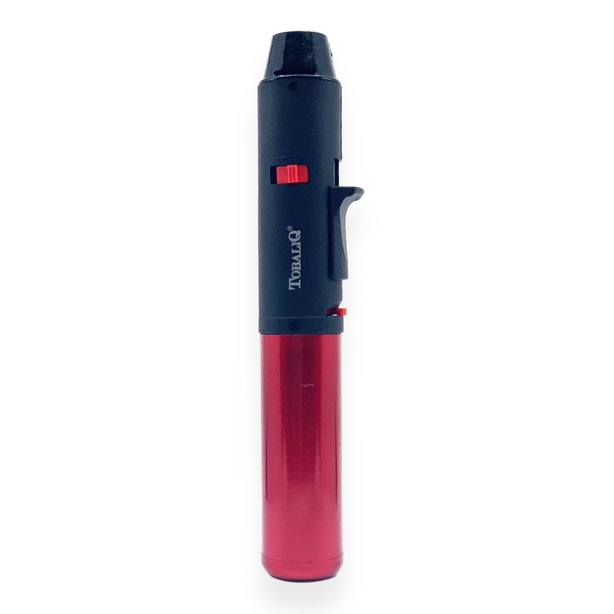 Tobaliq M3 Turbo Jet Feuerzeug Metallic Rot