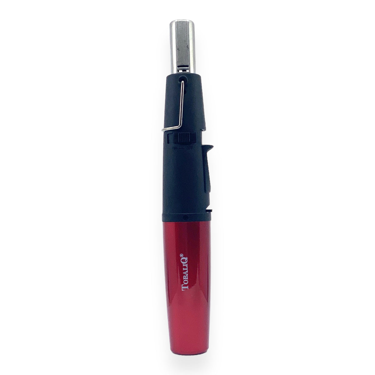 Tobaliq M4 Turbo JET Feuerzeug Metallic Rot