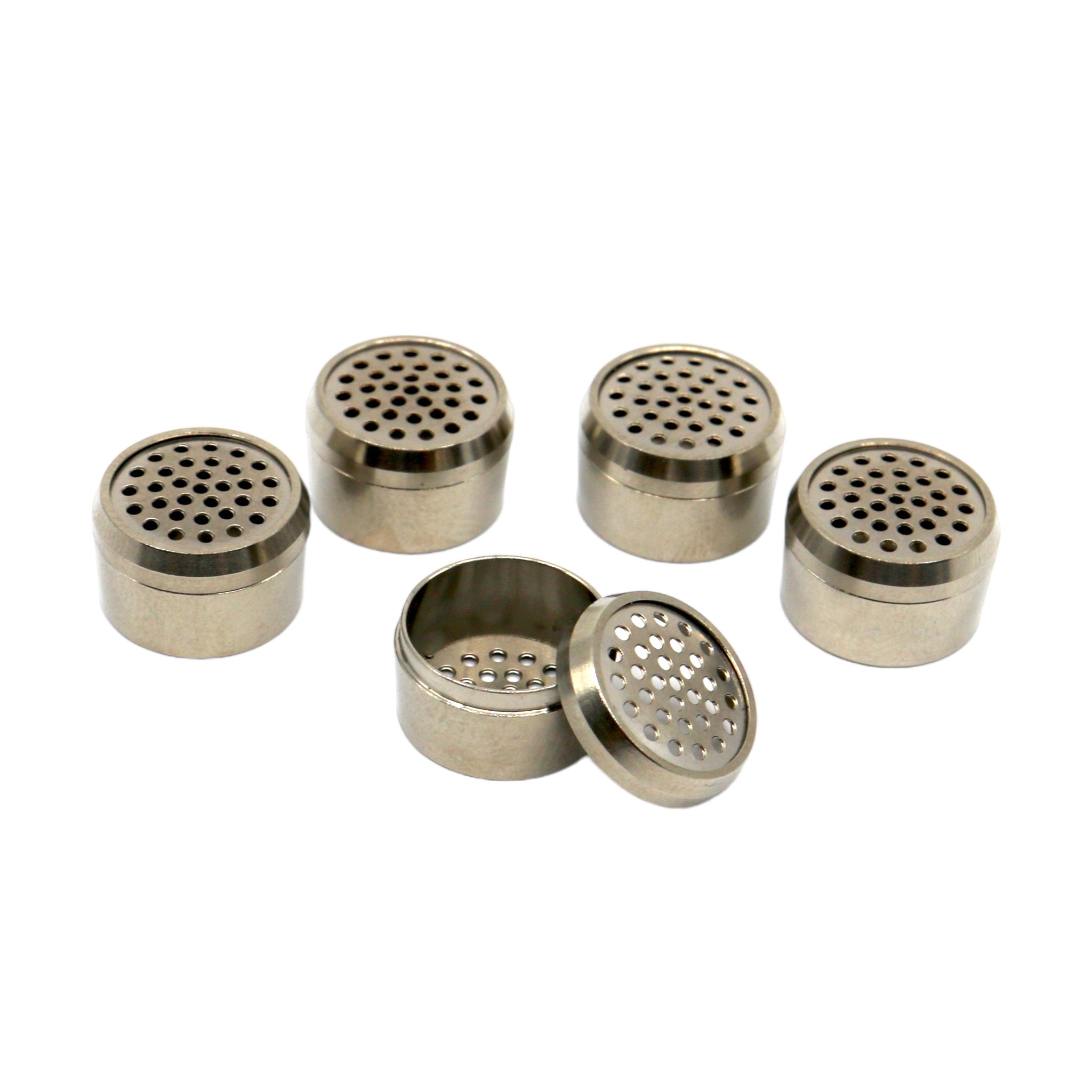 Vapotools by 157Grad Dosierkapseln aus Titan 5er Set