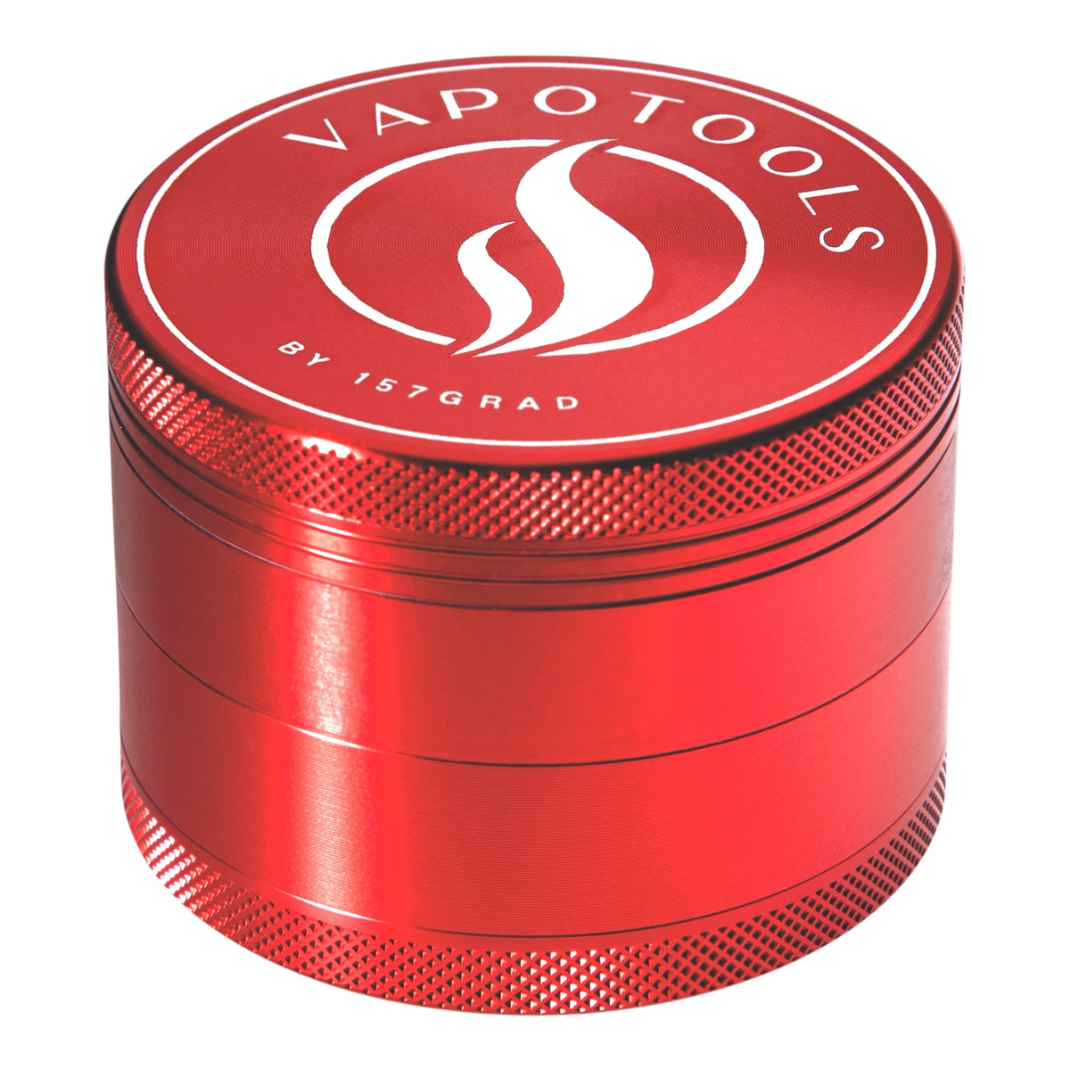 Vapotools by 157Grad Aluminium Premium Grinder Rot