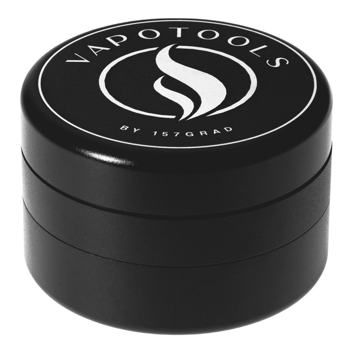 Vapotools by 157Grad Aluminium Ultra Grinder Schwarz
