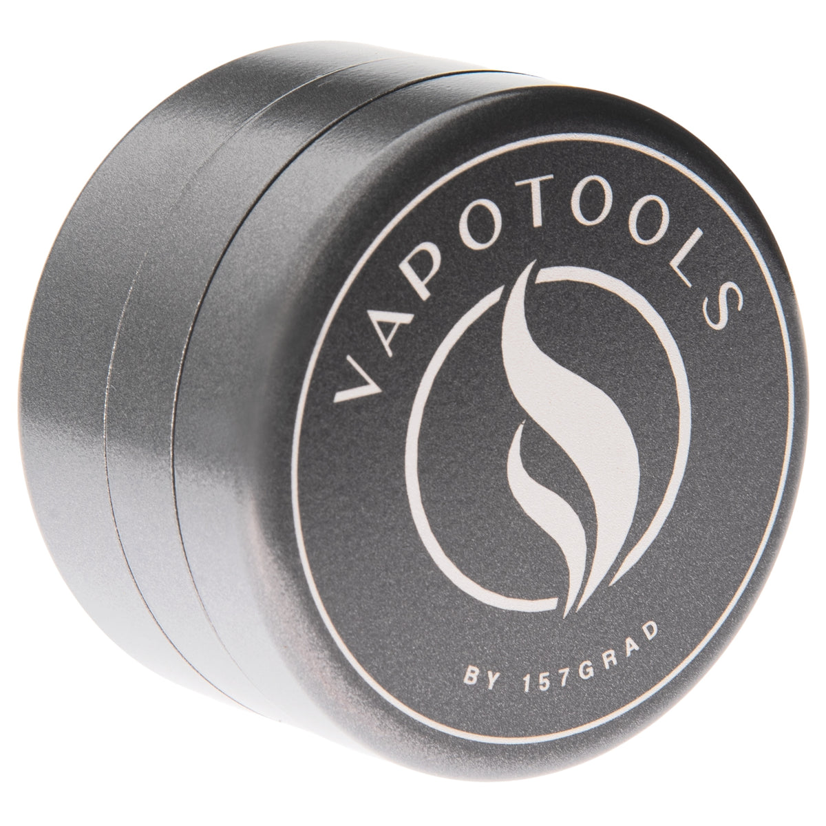 Vapotools by 157Grad Ceramic Ultra Grinder Grau seitlich nach rechts