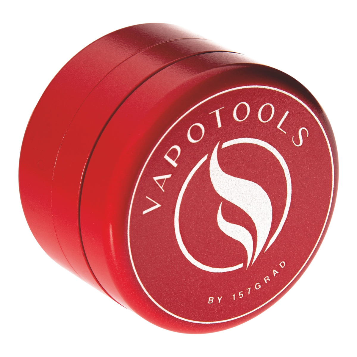 Vapotools by 157Grad Ceramic Ultra Grinder Rot seitlich nacht rechts