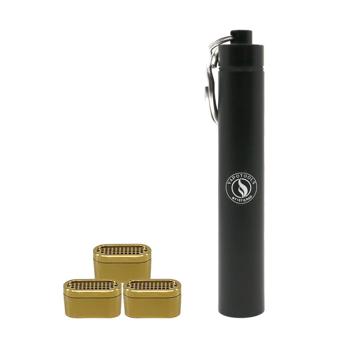 Vapotools by 157Grad Gold-plated dosing capsule suitable for the Pax Vaporizer