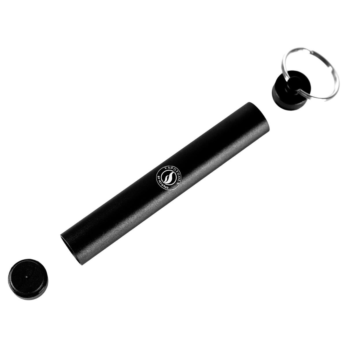 Vapotools by 157Grad 5er Set Dosierkapseln mit Caddy passend für Arizer Solo 3 Caddy auf beiden Seiten geöffnet