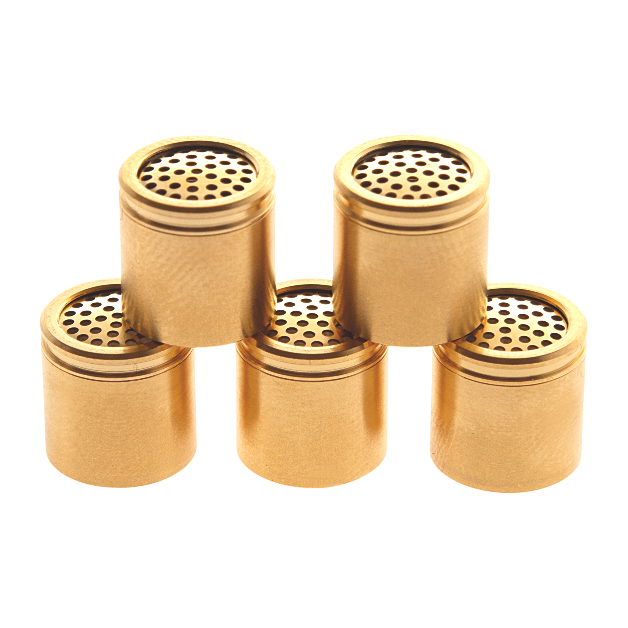 Vapotools by 157Grad Goldüberzogene Dosierkapseln passend für Xmax V3 Pro und Cuboo Stick 5 Stück geschlossen