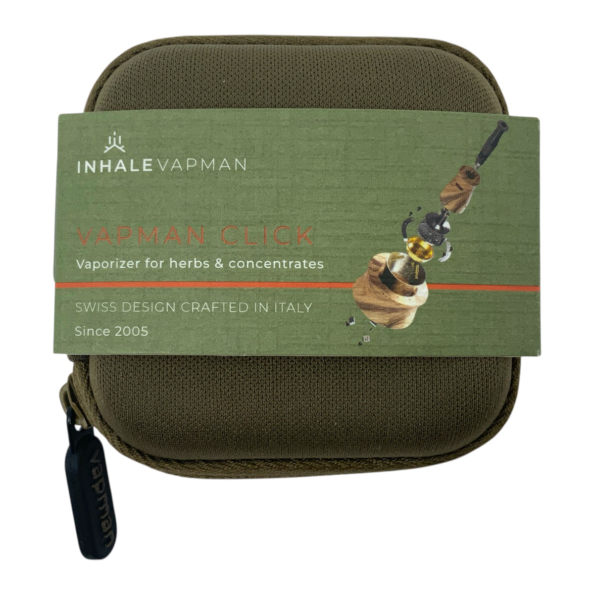 Inhale Vapman Click Classic Vaporizer Aufbewahrung und Verpackung