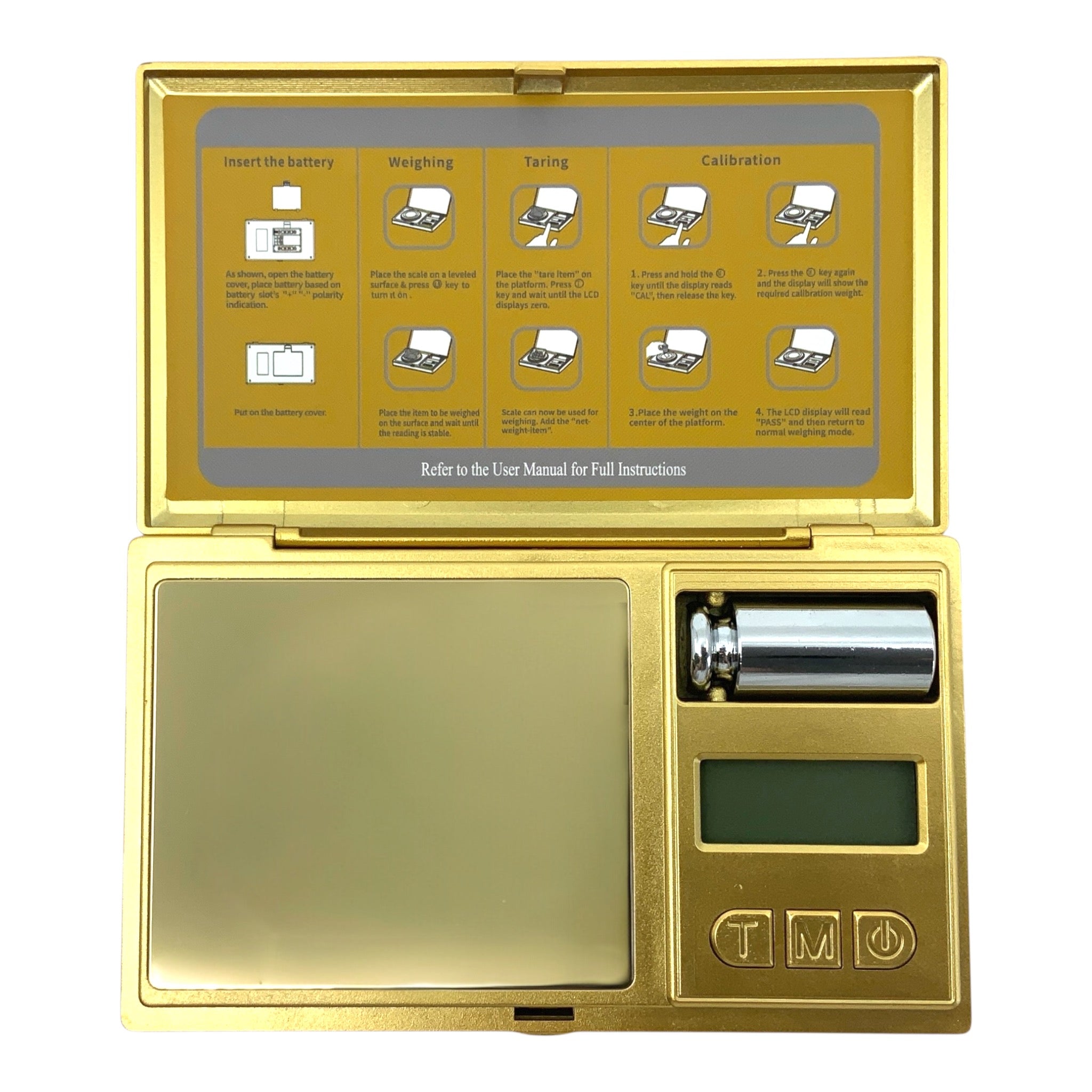 Vapouron CS-E Feinwaage geöffnet