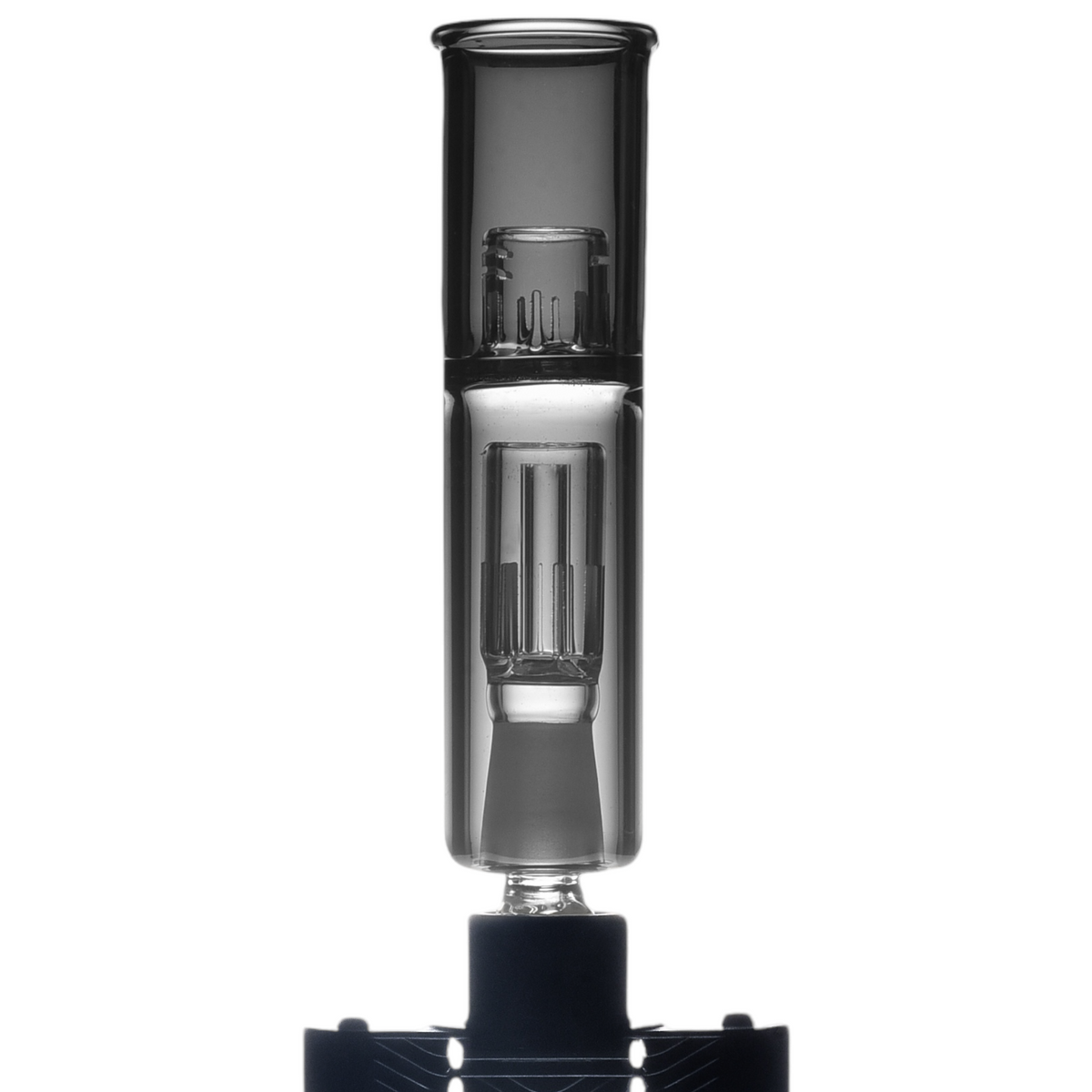 Vapotools by 157Grad Wasserfilter / Bubbler Schwarz passend für Mighty u. Crafty aufgesetzt