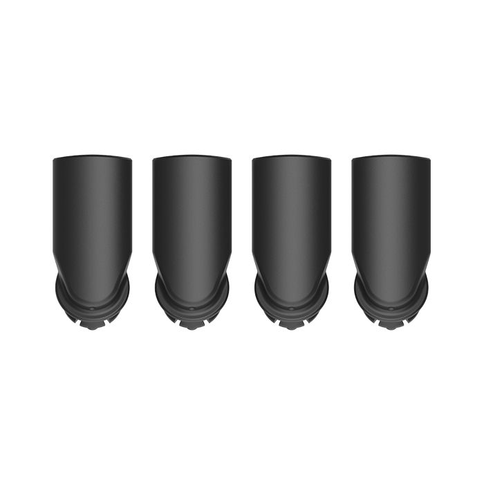 Storz & Bickel Mundstückset für den Venty Vaporizer - 4 Mundstücke von oben - Bild 3