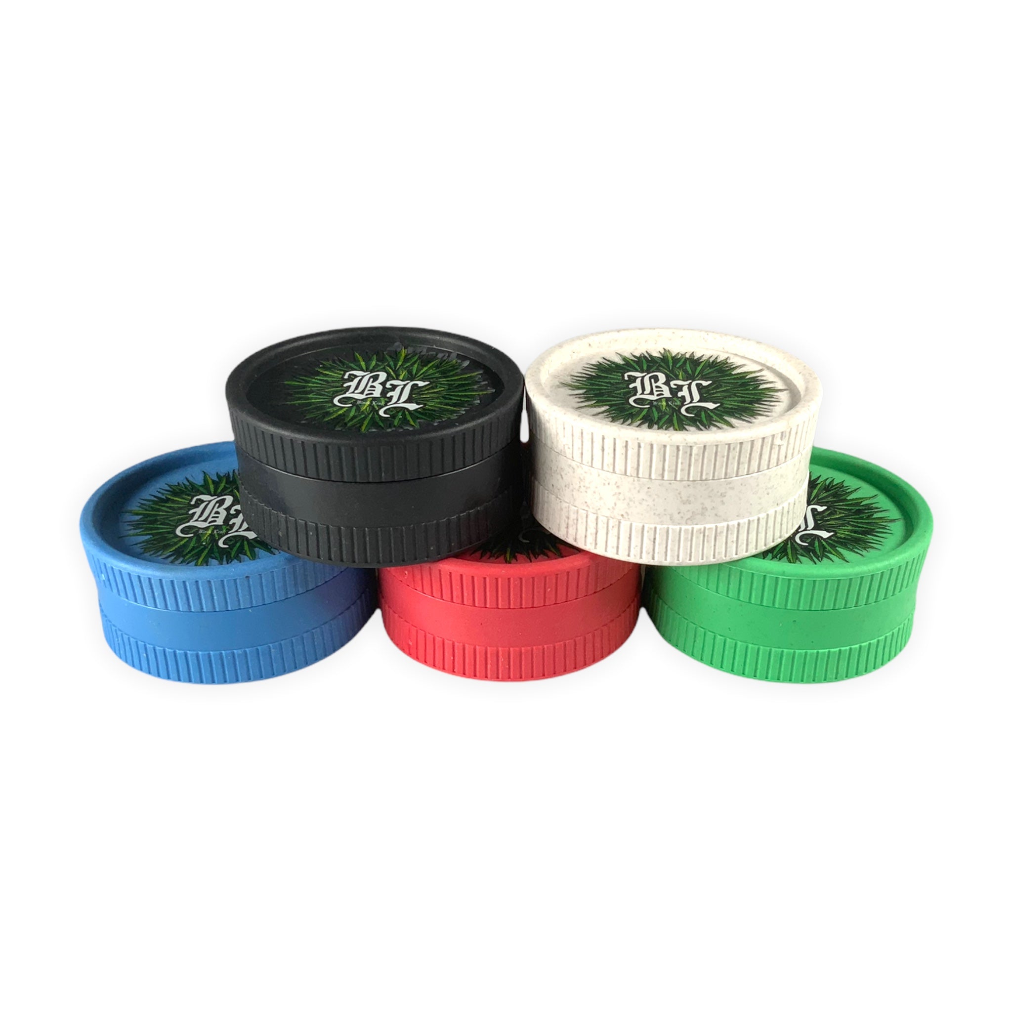 Black Leaf hempplastic Grinder alle Farben