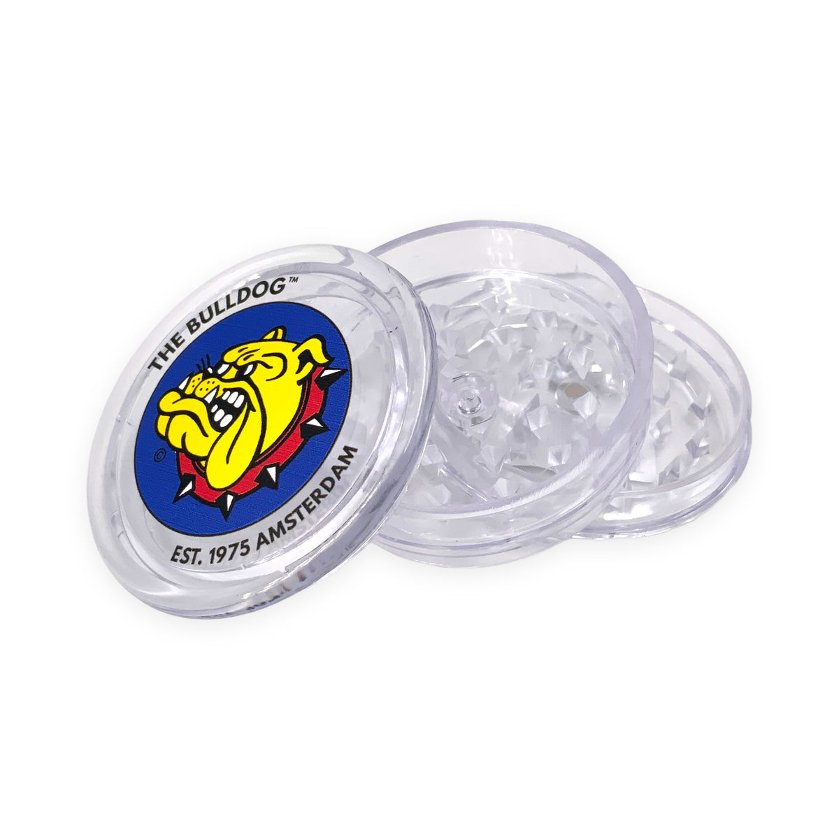 Bulldog Grinder transparent geöffnet