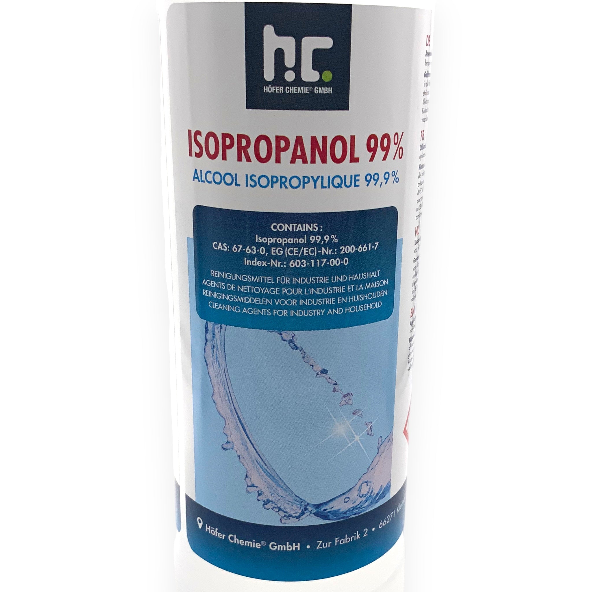 Isopropanol Details