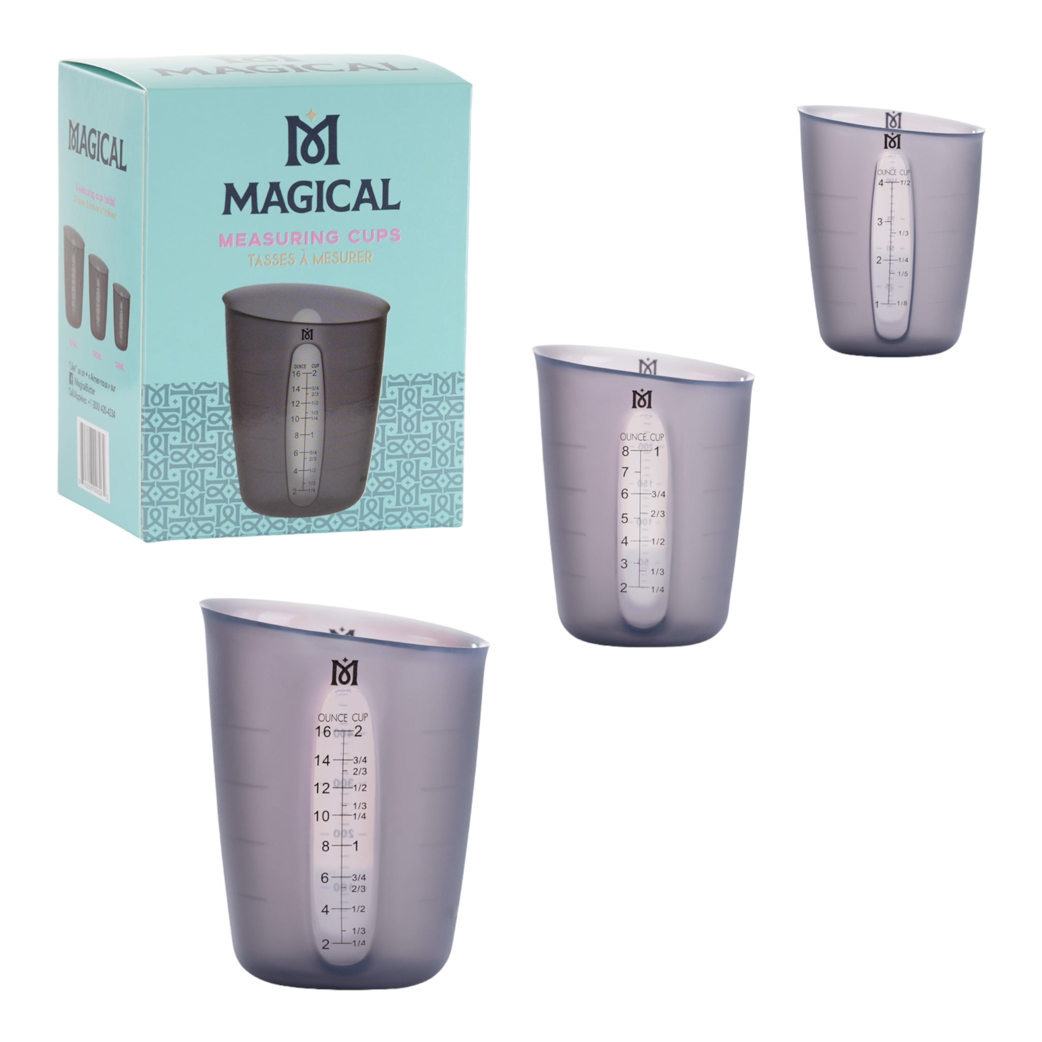 Magical Butter Cups / Messbecher 3er Set Gesamt