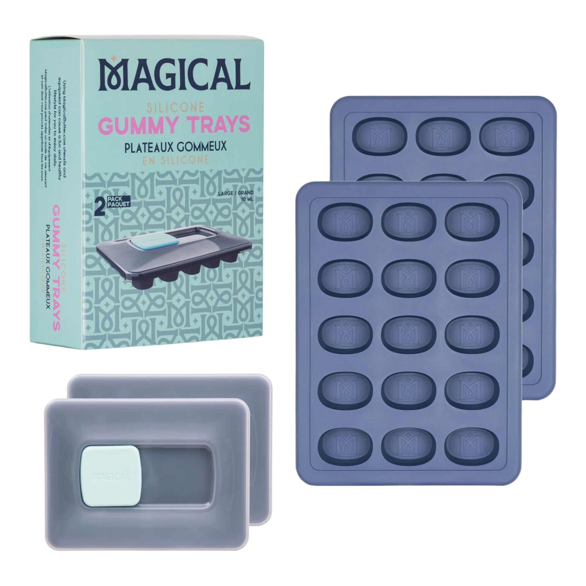 Magical Butter Tray 2er Set Large 10ml