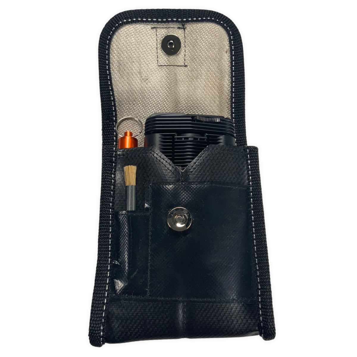 Mighty Tasche aus Feuerwehrschlauch Inside Out Unikat mit Beispielgerät hochkant