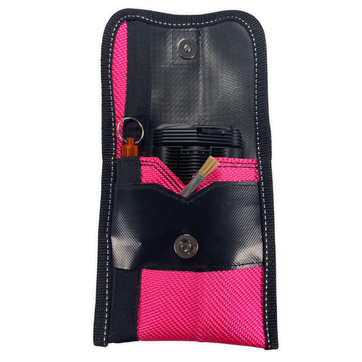 Mighty Tasche aus Feuerwehrschlauch Pinky Unikat mit Beispielgerät hochkant
