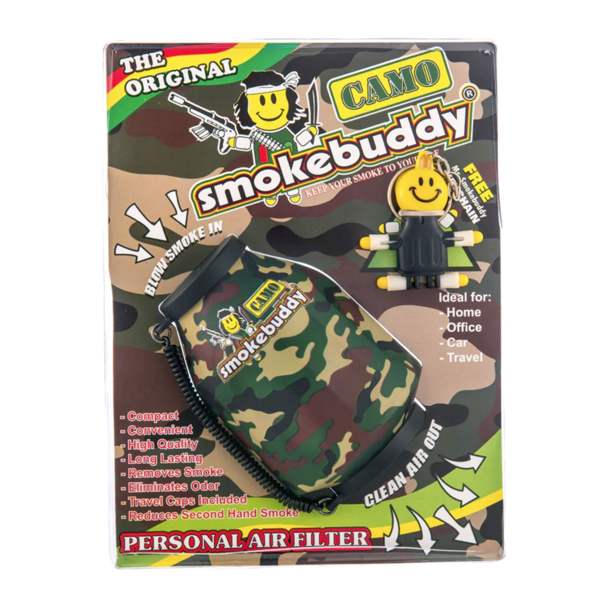 Original Smokebuddy air filter - various colors
