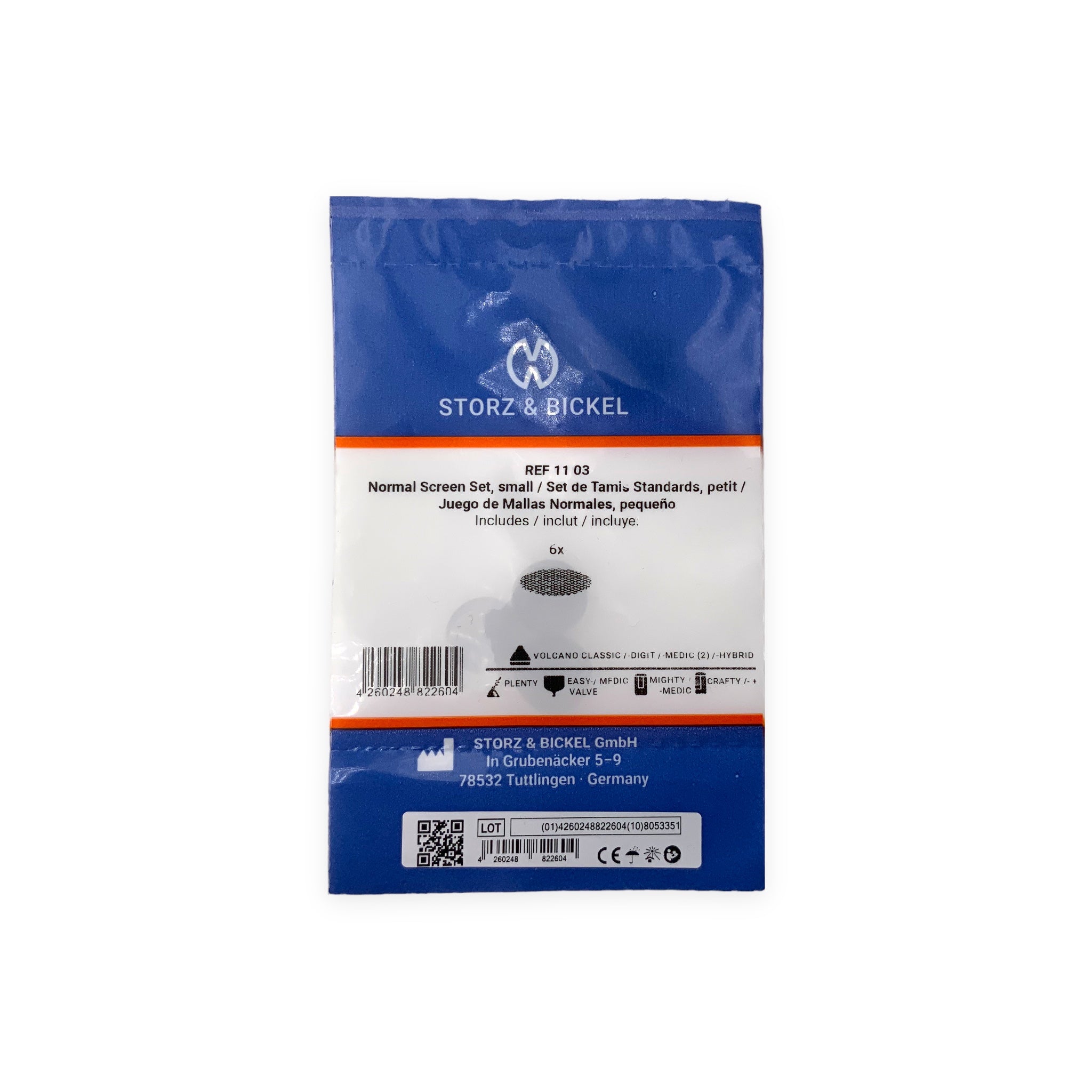 Storz & Bickel Normalsiebe 6er Pack für Mighty, Crafty und Volcano