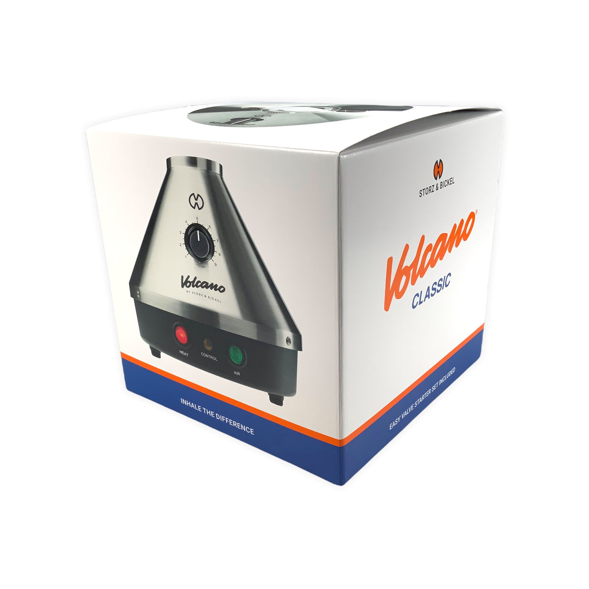 Storz&Bickel Volcano Classic Silber B-Ware Verpackung