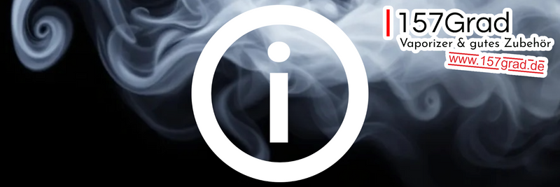 Info-Symbol vor aufsteigenden Rauchschwaden