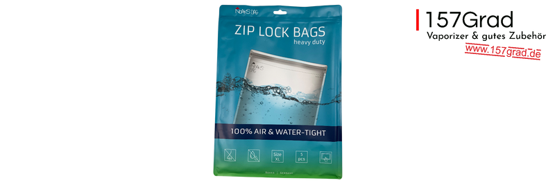 Noaks Bag Zip-Beutel, luft- und wasserdicht verschließbar