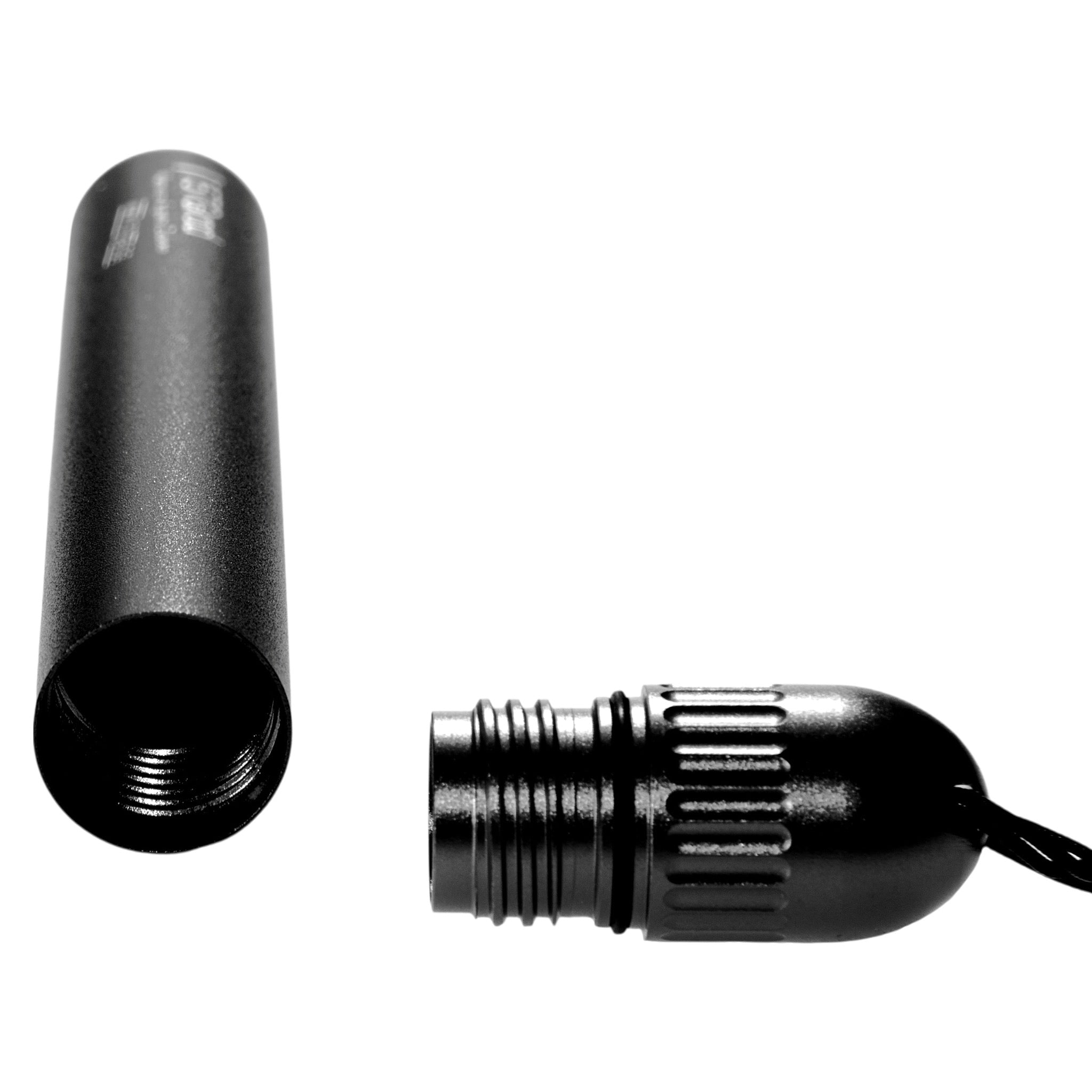 157Grad J-Tube Schwarz geöffnet Details Deckel