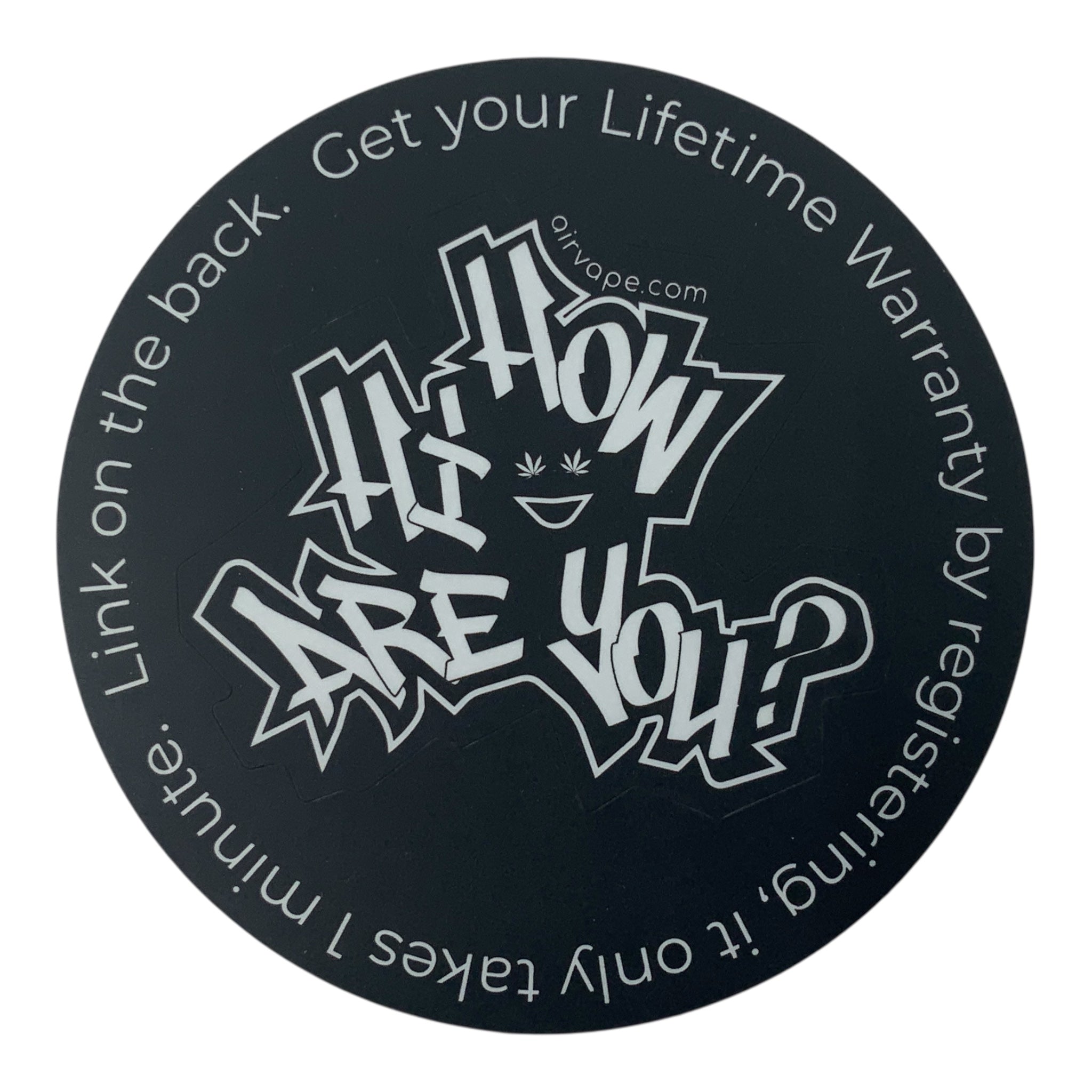 Airvape Legacy Pro Vaporizer  Sticker
