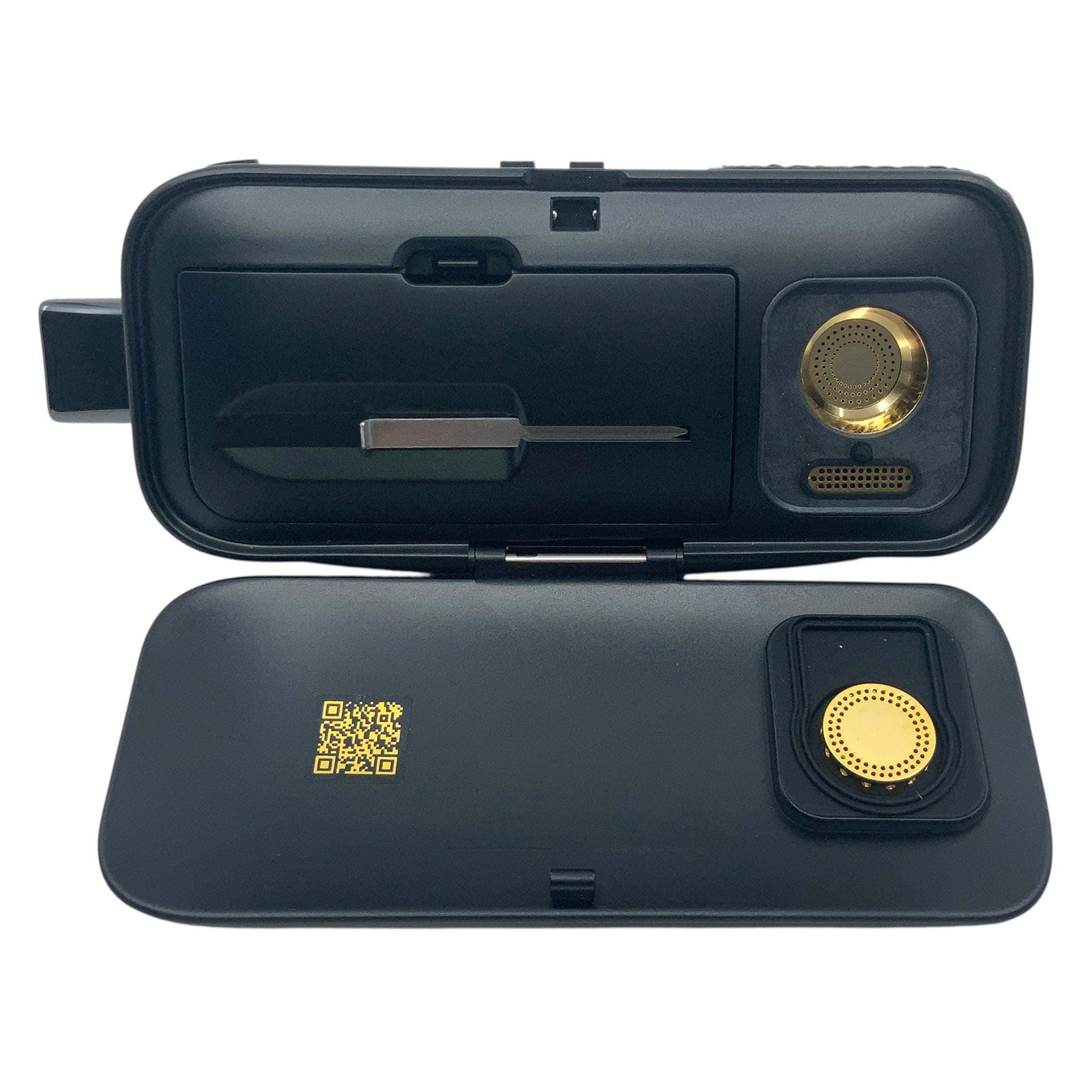 Airvape Legacy Pro Vaporizer liegend geöffnet