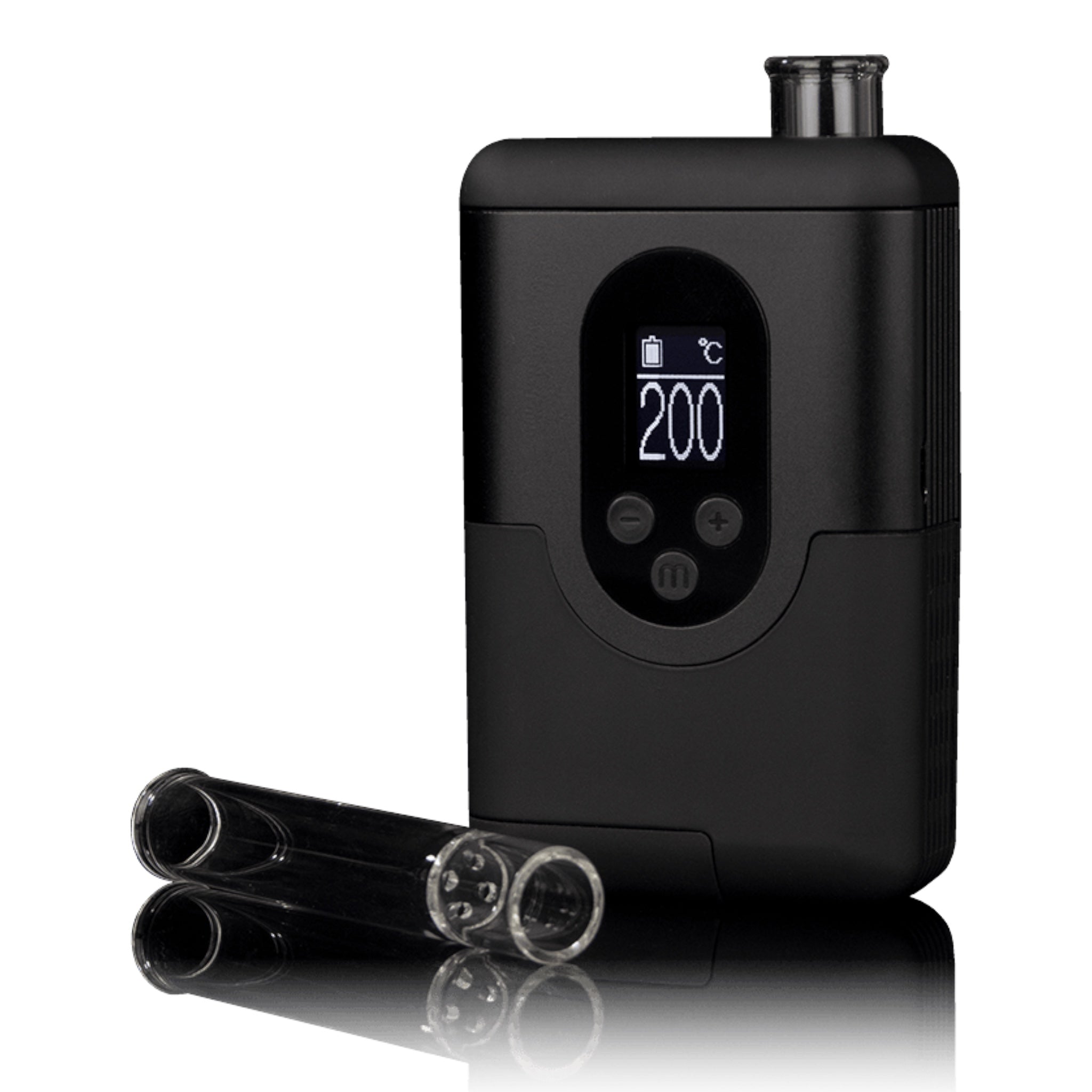 Arizer ArGo portable vaporizer/herb vaporizer with glass mouthpiece